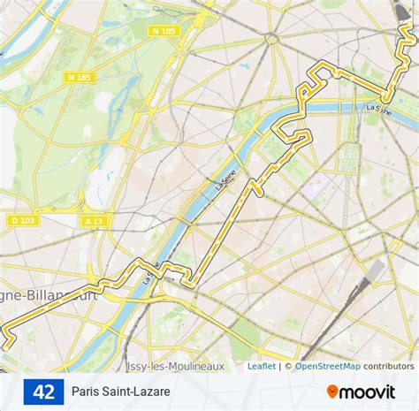 42 Itinéraire: Horaires, Arrêts & Plan .